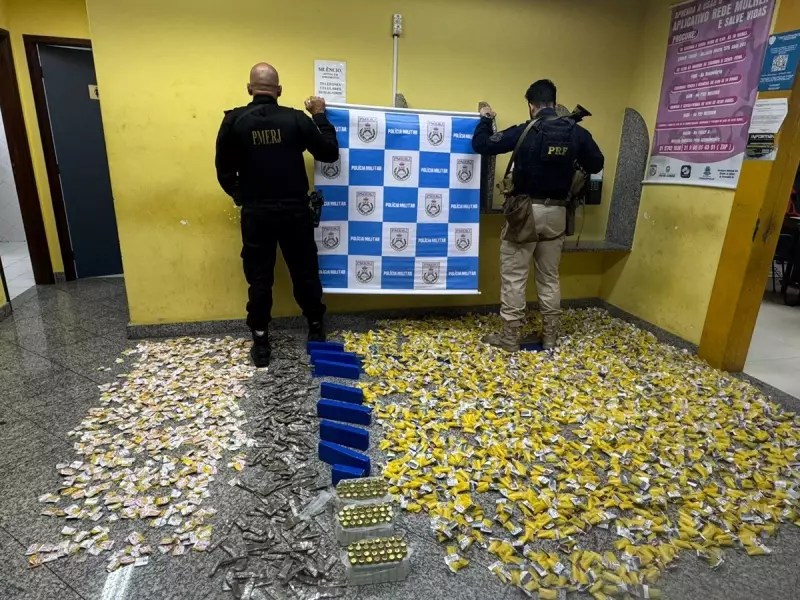 Operação policial em Teresópolis apreende impressionantes 36 kg de drogas | Serra Fluminense em alerta