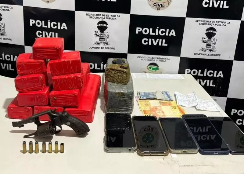 Operação antidrogas em Estância termina em confronto: suspeito morto e dois presos