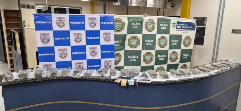 Operação conjunta em Nova Friburgo prende suspeito e apreende drogas e armas | Combate ao tráfico