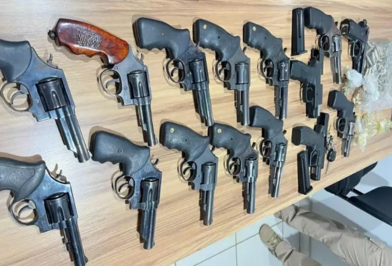 Operação da Polícia Civil apreende 15 armas e evita guerra por terras em Balsas, no MA