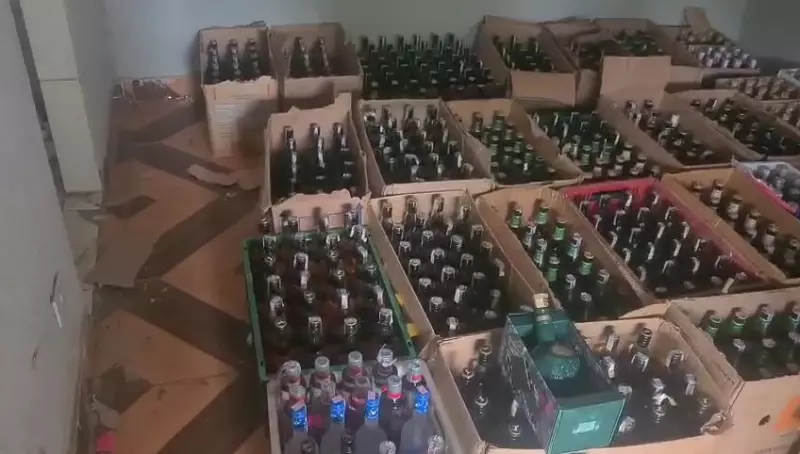 Operação da Polícia desmonta fábrica clandestina de bebidas falsificadas em Sumaré