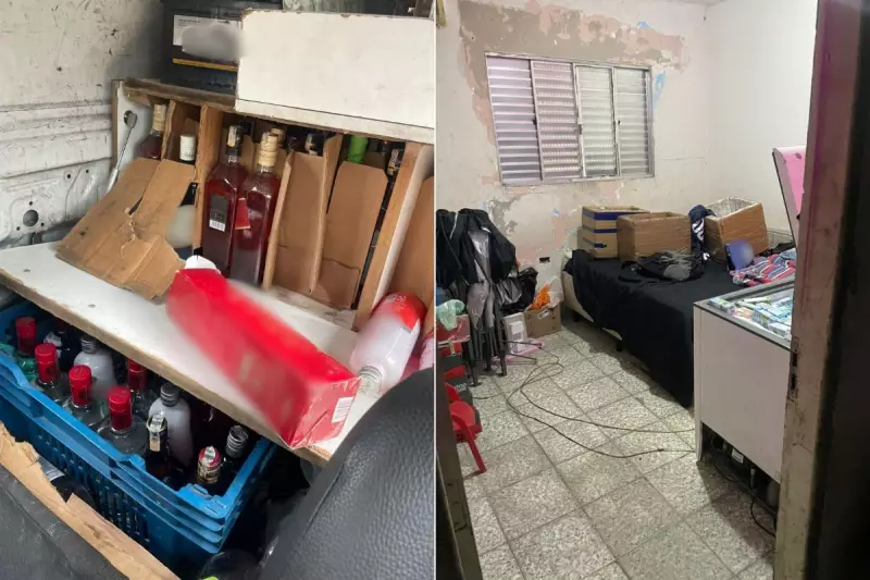Operação em Santos apreende 170 garrafas de bebidas alcoólicas adulteradas | Risco à saúde pública