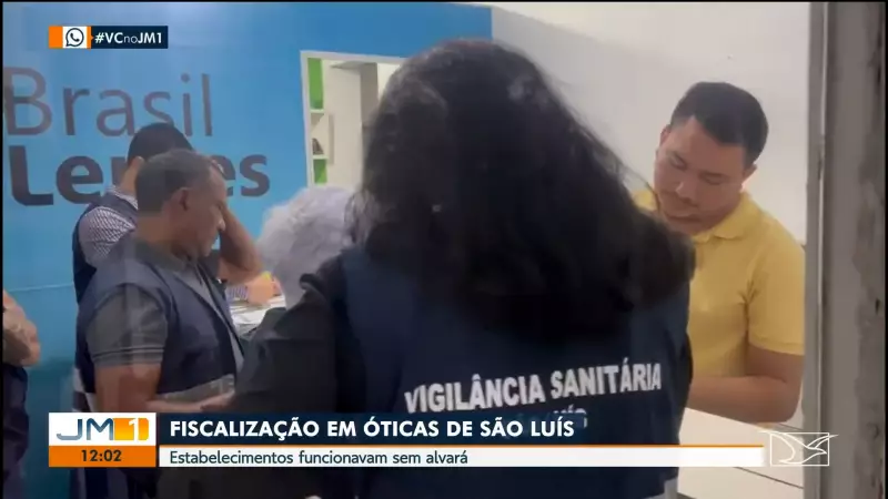 Operação em São Luis fecha óticas e laboratórios por funcionarem sem alvará