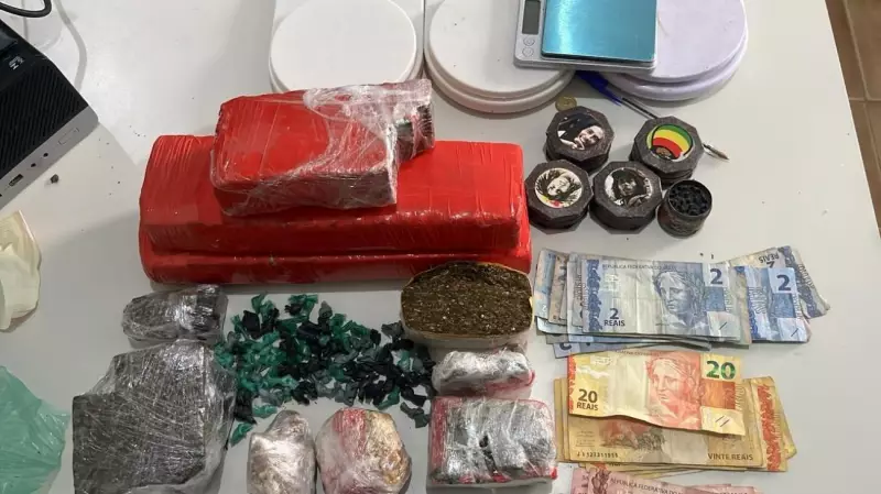 Operação no Maranhão prende 5 por tráfico: drogas apreendidas valiam R$ 20 mil