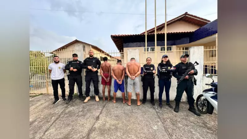 Operação Toxicos: Polícia prende três suspeitos por tráfico de drogas em Faro, no Pará