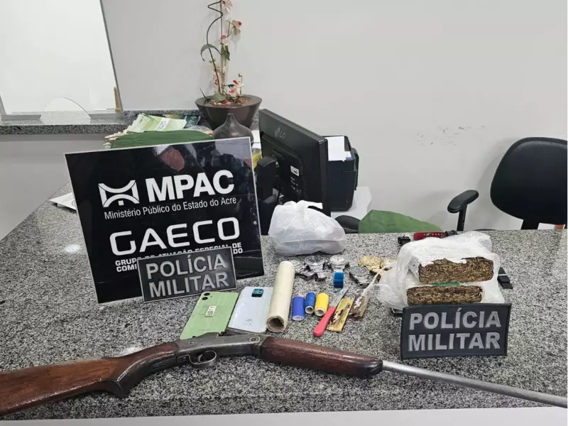 Operação Vanilla Sky: PF desarticula facção criminosa no Acre com 16 prisões