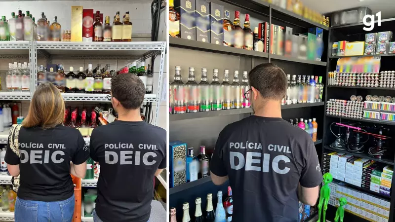 Perigo na Prateleira: Homem Preso no RS por Vender Bebidas Falsificadas com Metanol que Intoxicaram Cliente