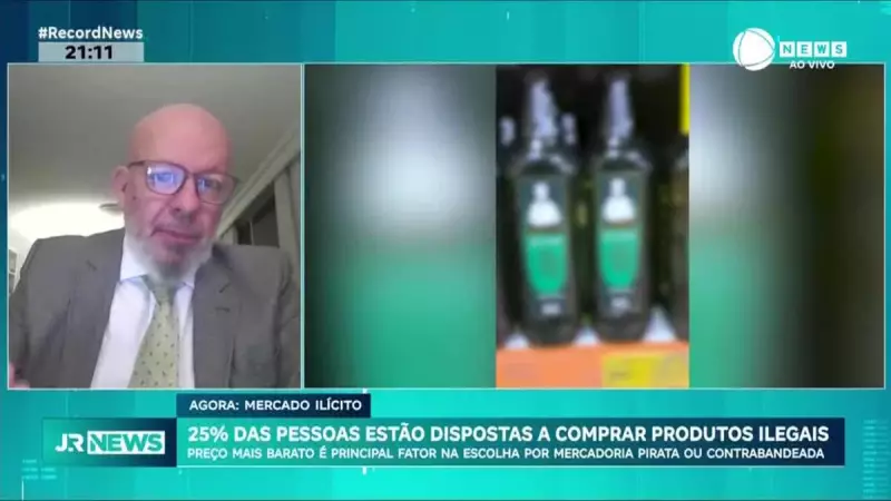 Pesquisa Revela: 1 em Cada 4 Brasileiros Admite Disposição para Comprar Produtos Ilegais