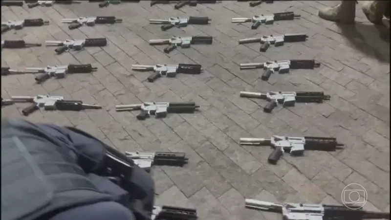 PF Desmonta Rota de Fuzis para Facções do Rio: 7 Presos em Operação de Impacto