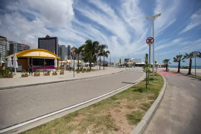 Prefeitura de Fortaleza Oferece Alternativa a Comerciantes da Beira-Mar em Novo Horário