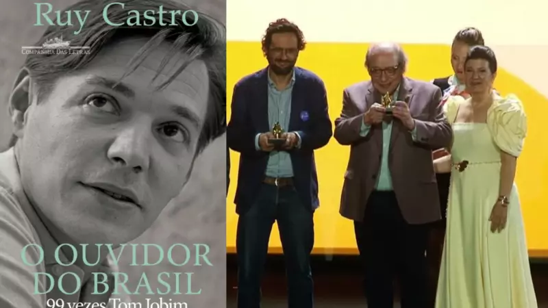 Prêmio Jabuti 2025: Ruy Castro é coroado Livro do Ano em cerimônia histórica