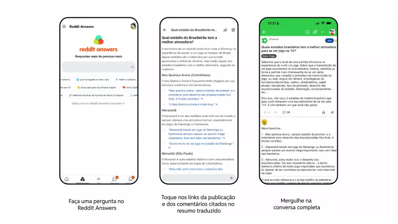 Reddit revoluciona busca no Brasil com IA que responde perguntas baseada em conversas reais