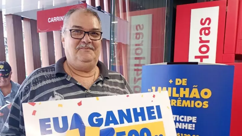 Rede Krill celebra aniversário com cliente premiado: 'Faz parte da minha vida'