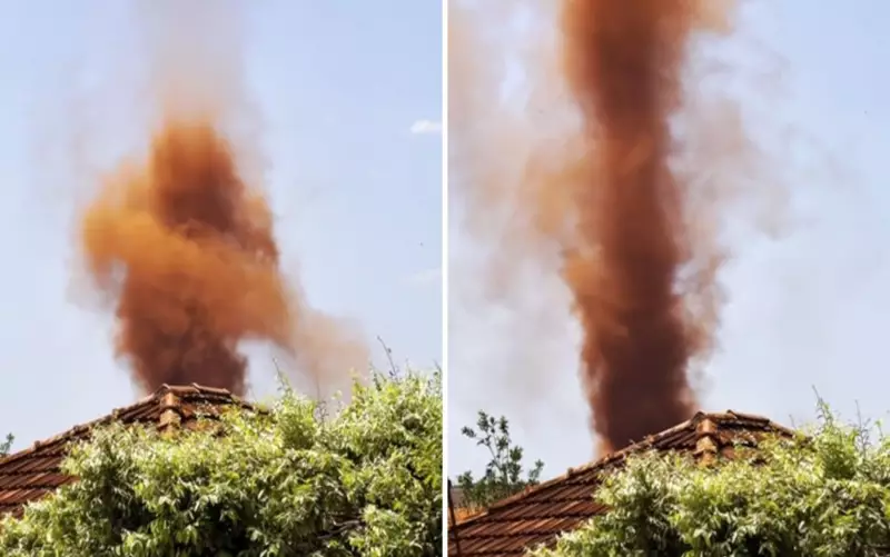 Redemoinho de Poeira Assusta Moradores em Goiás: Fenômeno da Natureza é Registrado em Vídeo Impressionante