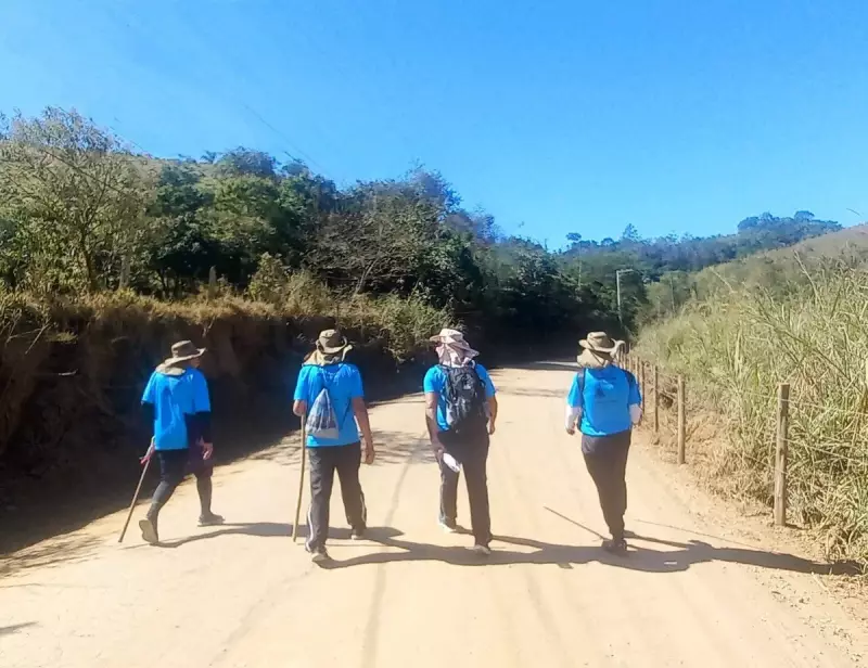 Rota da Luz: O Caminho Sagrado que Conecta Peregrinos à Natureza com Segurança em Mogi
