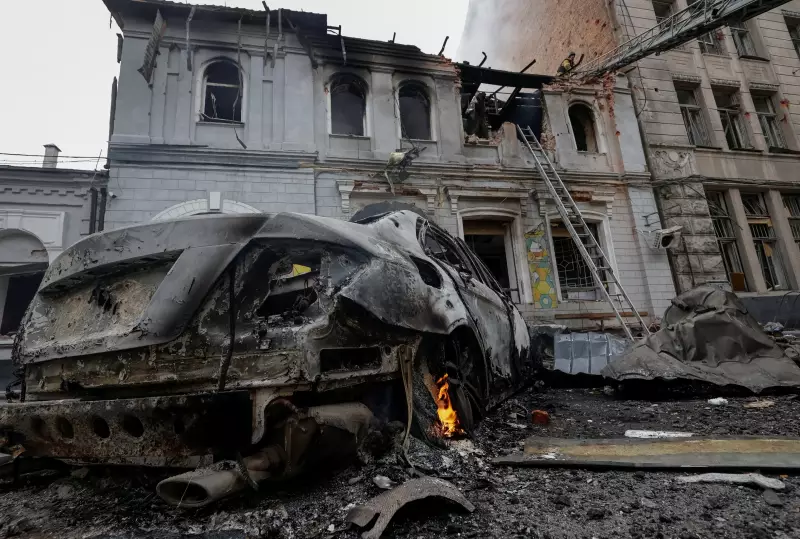 Rússia Desfere Ataque Maciço: Mais de 400 Mísseis e Drones Deixam Rastro de Destruição na Ucrânia