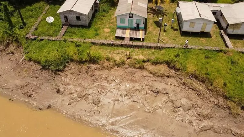 Salinização Avança no Rio Amazonas e Ameaça Abastecimento de Água no Arquipélago do Amapá
