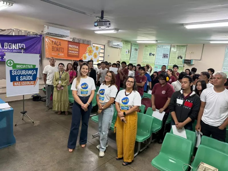 Saúde na Escola: Projeto Nacional Leva Cultura de Prevenção a Estudantes de Manaus