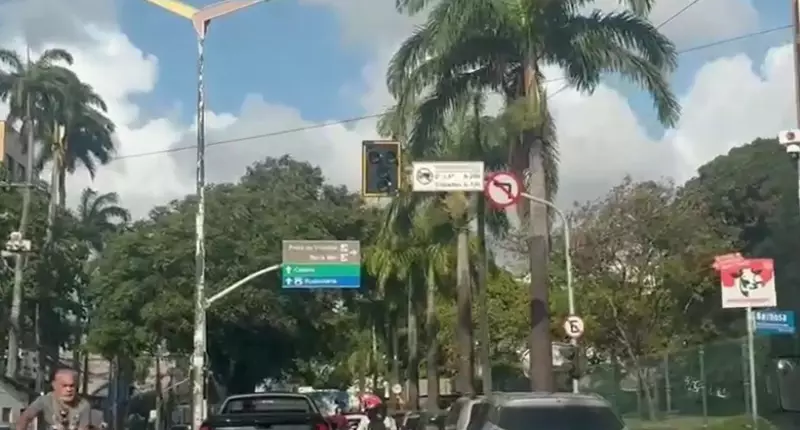 Semáforos Apagados Paralisam Fortaleza: Caos no Trânsito e Motoristas Presos em Avenidas Principais
