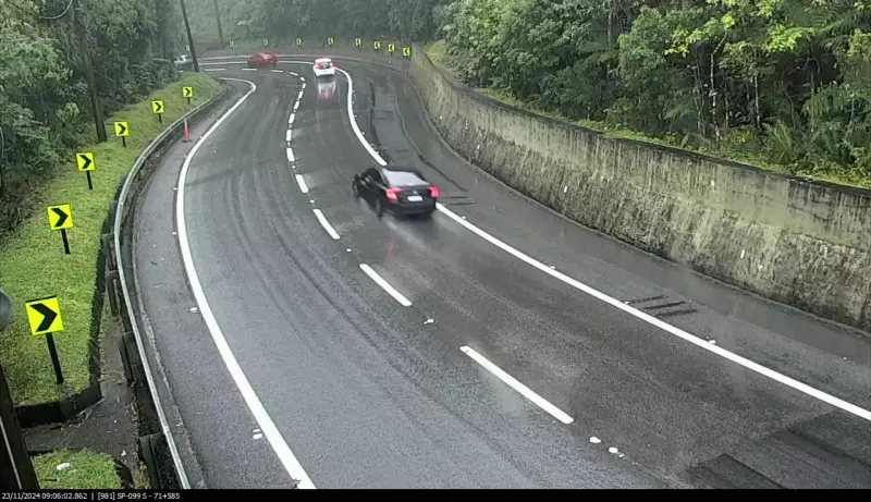 Serra da Tamoios Reabre Após 40 Horas de Bloqueio Total: A Saga dos Motoristas Presos na Estrada