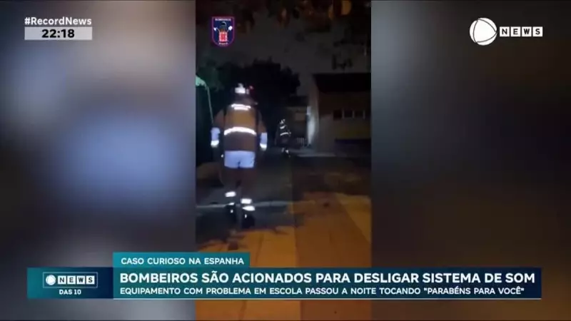 Sistema de Som Vira Pesadelo na Espanha: Bombeiros Precisam Intervir Para Silenciar Caos Sonoro