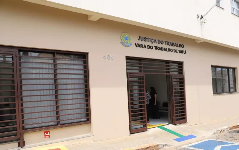 Tatuí Ganha Nova Sede da Justiça do Trabalho: Modernidade Chega Para Facilitar Vida do Trabalhador