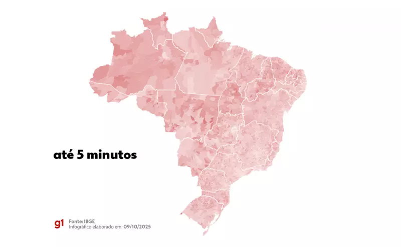 Tempo de Deslocamento em Uberlândia e Uberaba: Mapa Revela Quanto Perdemos no Trânsito