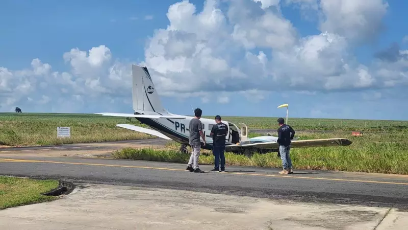 Tentativa de Roubo Ousada: Criminosos Invadem Hangar para Furtar Avião em Santa Rita