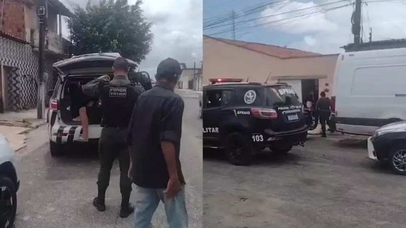 Terror em Fortaleza: Família é mantida refém durante assalto brutal a residência