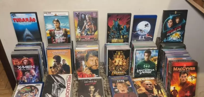Tesouro da Nostalgia: Colecionador Reúne Mais de 1.000 DVDs em 20 Anos de Paixão no Interior Paulista