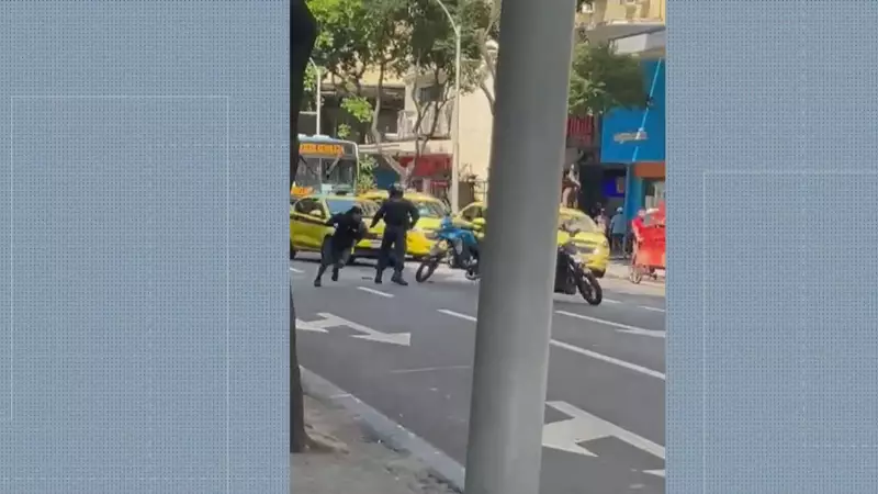 Tiro, Correria e Fuga: Ação Policial em Copacabana Termina com Suspeito Escapando em Cena de Tensão