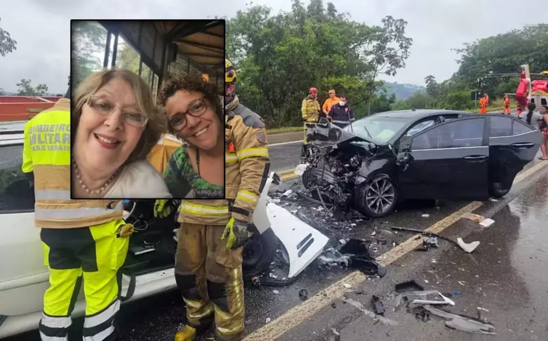 Tragédia na BR-459: Enfermeira morre após acidente que vitimou idosa em Pouso Alegre