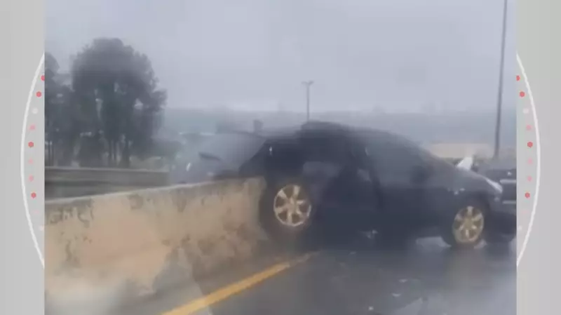 Tragédia no Paraná: Motorista Morre Após Carro Ficar Pendurado em Viaduto em Acidente Aterrorizante