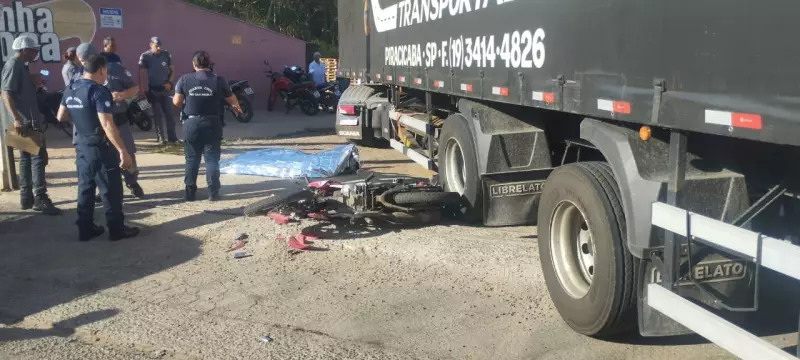 Tragédia no Trânsito: Motociclista Perde a Vida em Colisão com Carreta em Rio das Pedras