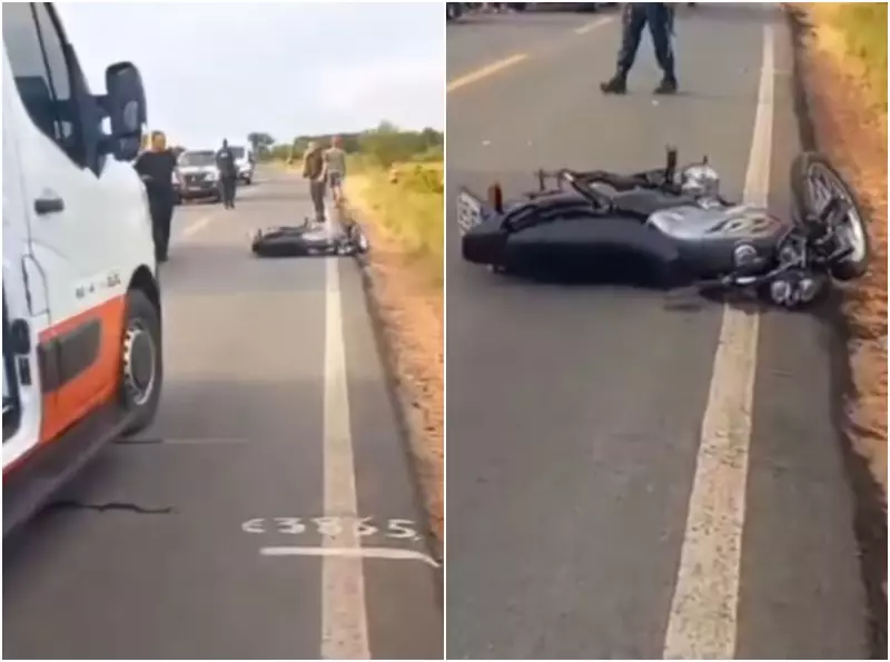 Tragédia na BR-432: Jovem perde a vida em acidente envolvendo moto e caminhão no norte de Roraima
