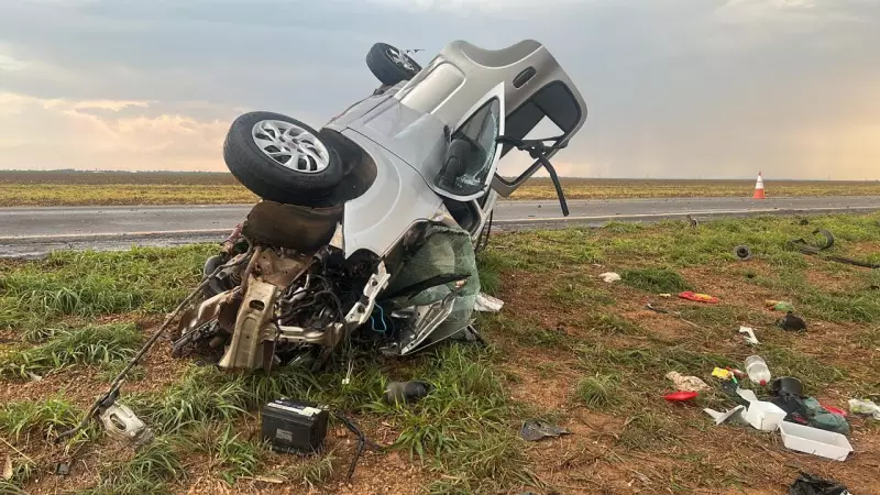 Tragédia na MT-010: Motorista Não Resiste a Colisão Frontal com Caminhonete