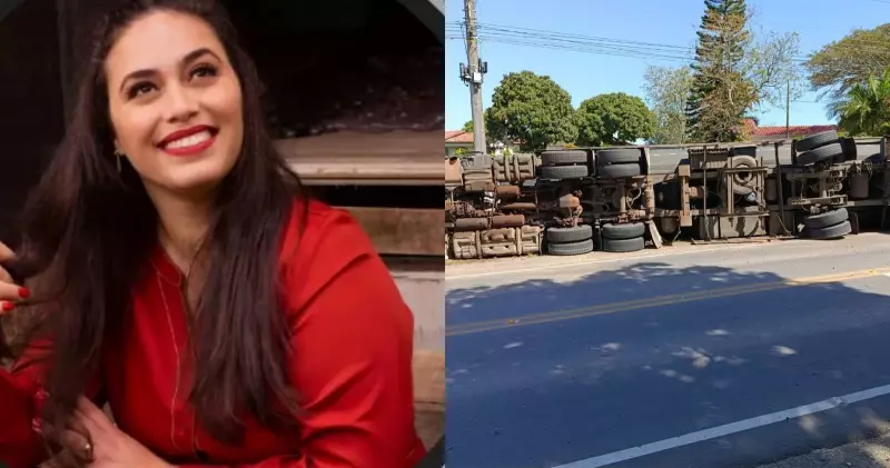 Tragédia na SC-443: Caminhão tomba e deixa um rastro de dor no Sul de SC