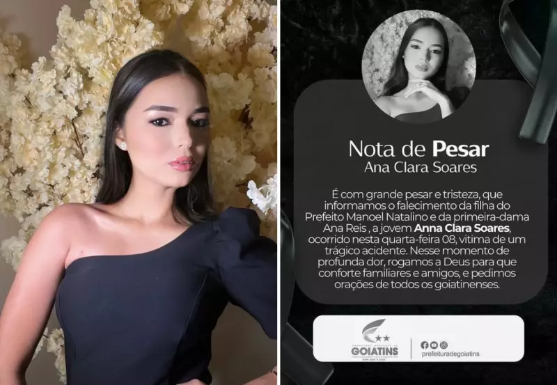 Tragédia no Tocantins: Filha do Prefeito de Goiatins Perde a Vida em Acidente na TO-010