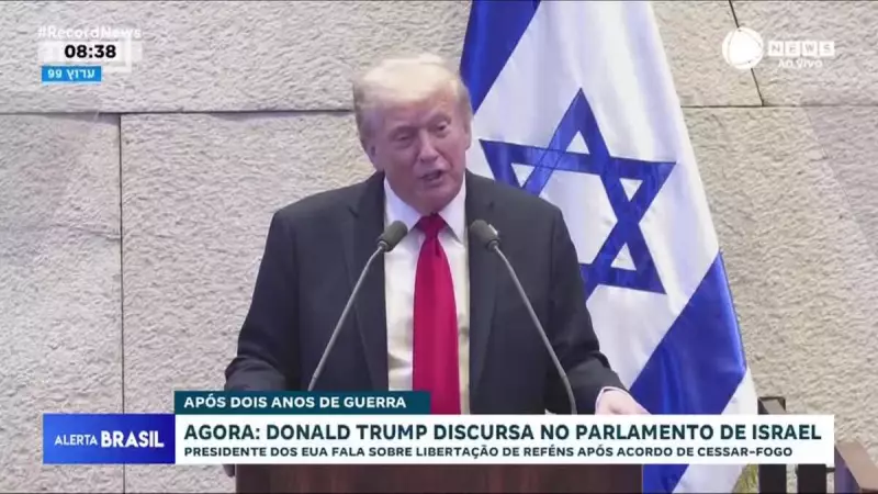 Trump em Discurso Histórico: Celebra Acordo de Cessar-Fogo em Israel com Palavras Impactantes