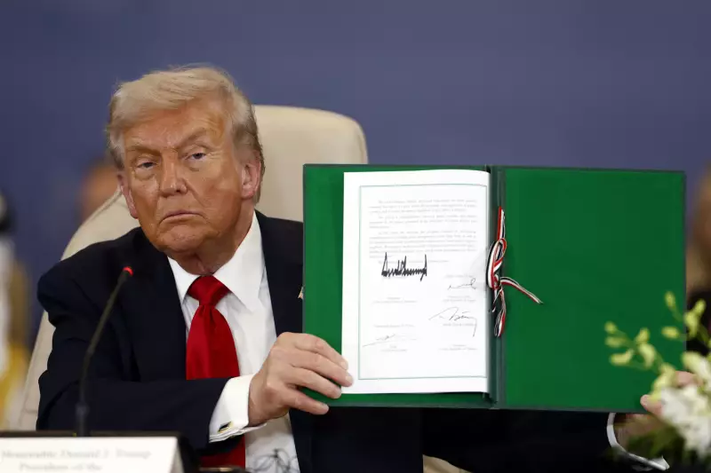 Trump Fecha Acordo Inédito com Egito, Catar e Turquia para Fiscalizar Trégua em Gaza