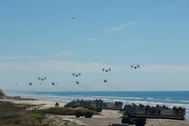 VÍDEO VIRAL É FAKE: Gravação que supostamente mostra tropas dos EUA na fronteira com a Venezuela foi feita na Califórnia