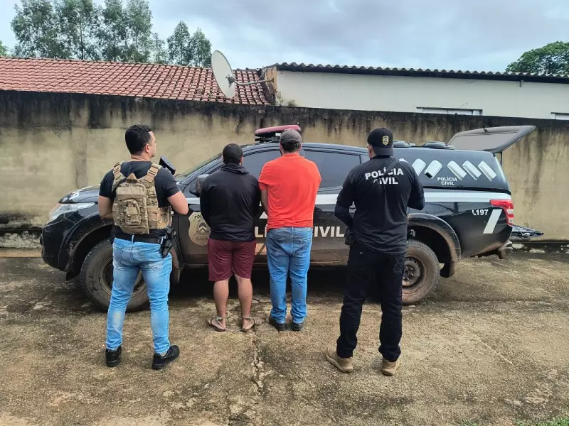 Violência Doméstica em Almas: Dois Homens Presos e Arsenal Apreendido pela Polícia Civil