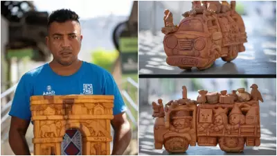 Artista cearense brilha no Louvre: Esculturas do Cariri conquistam Paris em exposição internacional