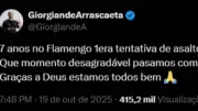 Arrascaeta sofre tentativa de assalto após jogo no Maracanã: veja detalhes do susto