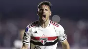 Calleri volta aos gramados! São Paulo comemora retorno do artilheiro aos treinos com bola