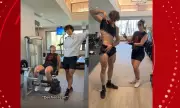 Carla Perez e Filho Unidos nos Treinos: A Incrível Preparação para Campeonato de Fisiculturismo