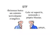Charge de J.Caesar satiriza crise política brasileira com humor ácido
