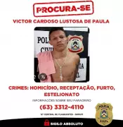 Fugitivo se entrega à polícia após escapar durante transporte para hospital no Tocantins