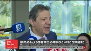 Haddad defende diálogo sobre segurança com RJ após STJ manter fechada refinaria ligada a facção