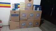 Idoso é preso com quase 5 mil maços de cigarro contrabandeados em Barroso: operação apreende carga milionária